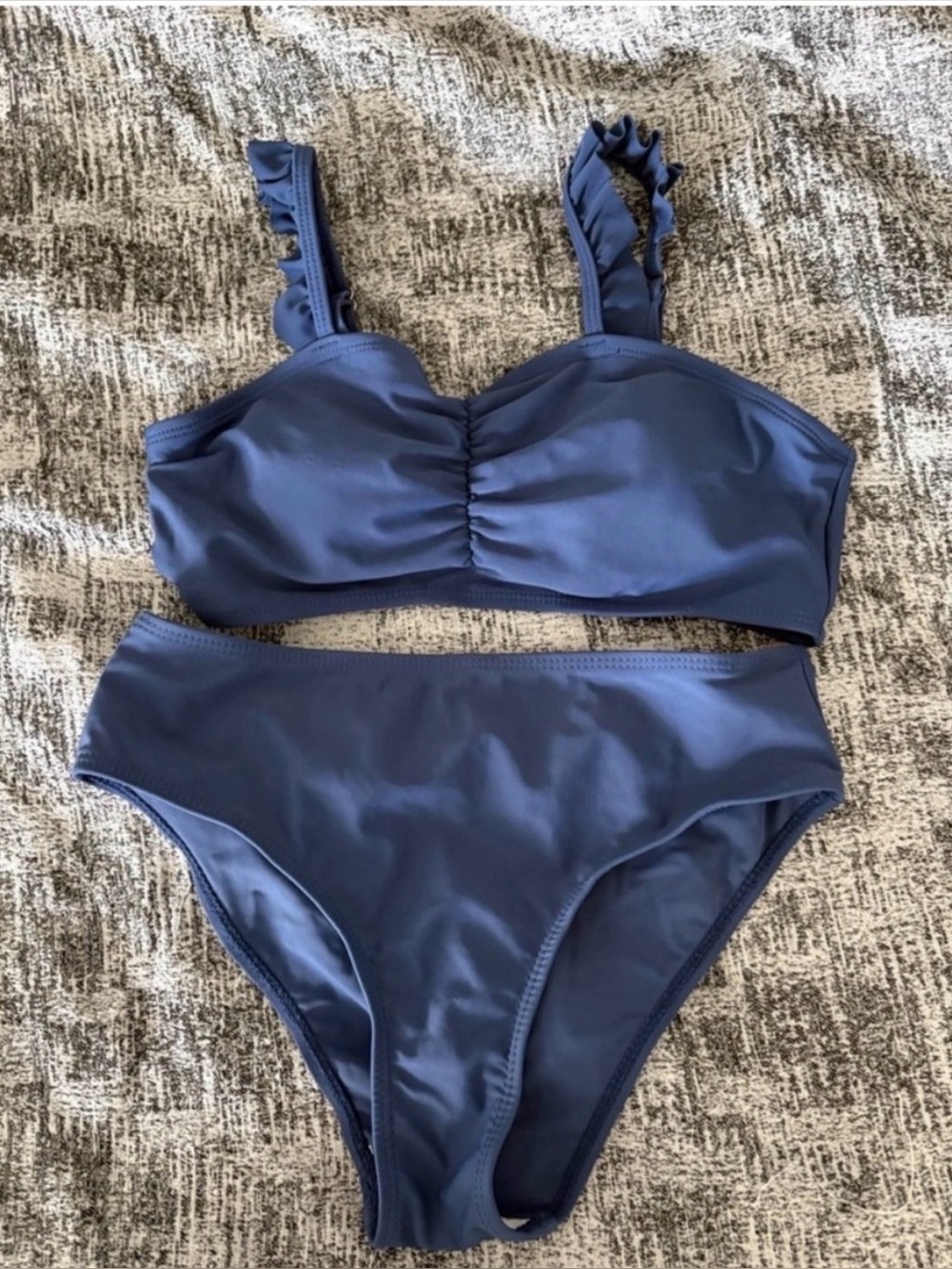 SHEIN Girls Blue Bathing Suit Size Large